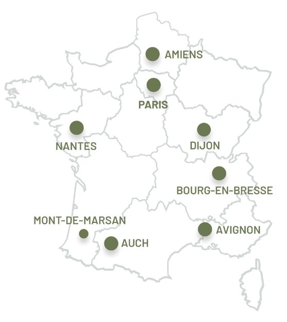 Map of France_avril2022