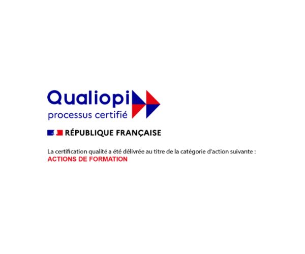 Our QUALIOPI certification for our training activities renewed!